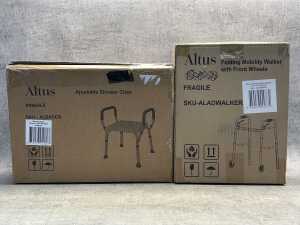 Altus mobility walker & shower chair