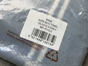 Two Baina Sorn bath towels & one hand towel - 3