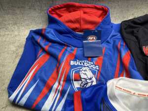Three Western Bulldogs tops - 2