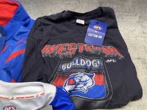 Three Western Bulldogs tops - 3