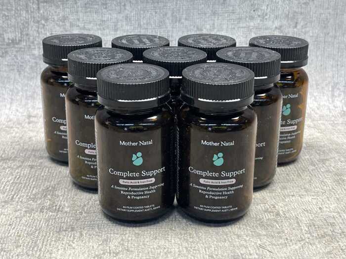 Nine bottles of Mother Natal Complete Support tablets