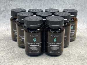 Nine bottles of Mother Natal Complete Support tablets