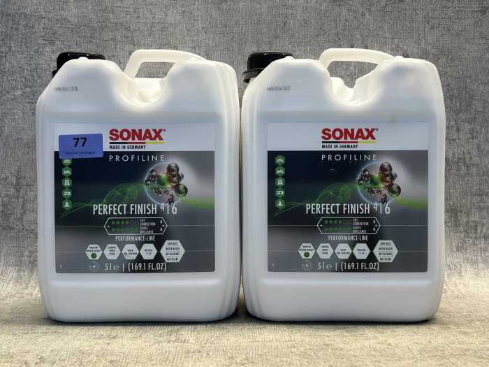 Two drums of Sonax Profiline Perfect Finish