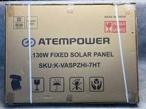 Atempower fixed solar panel