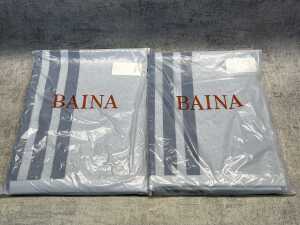 Two Baina Dawn bath towels