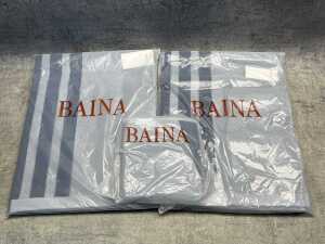 Two Baina Dawn bath towels & one hand towel