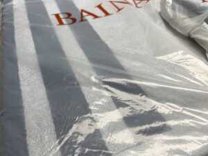 Two Baina Dawn bath towels & one hand towel - 2
