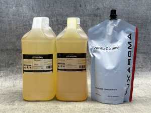 Group of Luxaroma fragrance concentrates