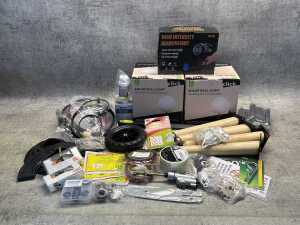 Group of garage products