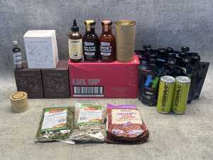 Group of food & drinks