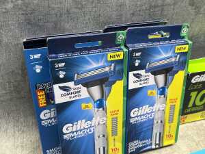 Group of Gillette products - 2