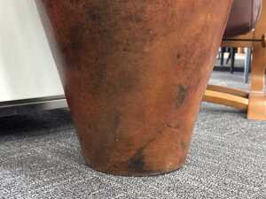 Red pottery vase - 4
