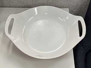 Mid-century Copco Danish enamelled cast iron paella pan - 2