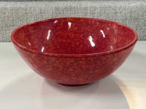 Three mid-century colourful ceramic pieces - 2