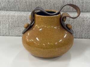 Three mid-century colourful ceramic pieces - 3