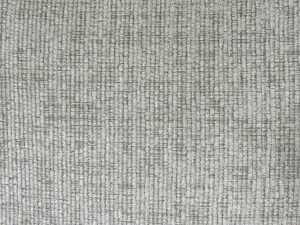 Contemporary three seat sofa in pale grey fabric - 5