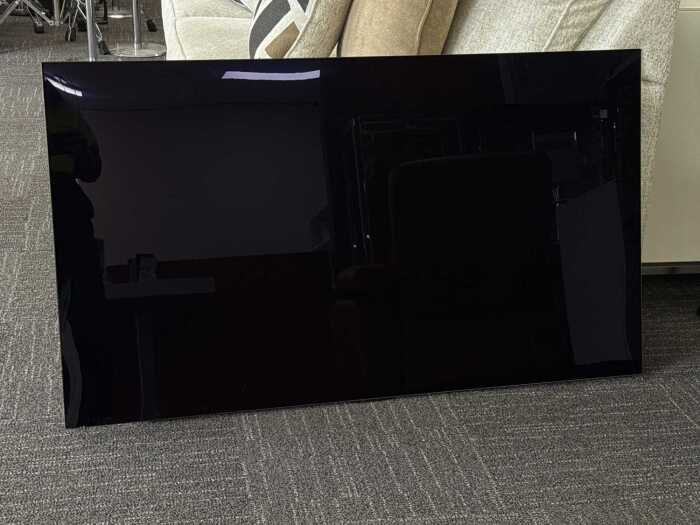 LG 55-inch OLED evo C4 4K UHD Smart TV (2024) with full-motion wall bracket