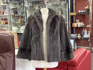 Premier Furs, silver Fur mink coat