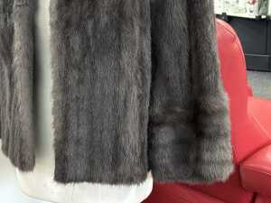 Premier Furs, silver Fur mink coat - 2