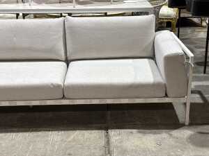 Trib&ugrave; Natal Alu outdoor L-shaped lounge suite. Original RRP $12,000+ - 3