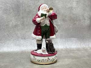 Three Christmas ceramic musical figures - 2