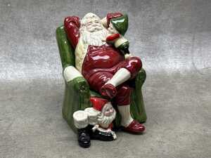 Three Christmas ceramic musical figures - 3