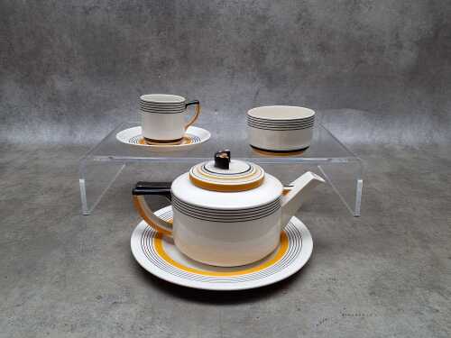 Royal Doulton 'Marquis' Art Deco porcelain pieces