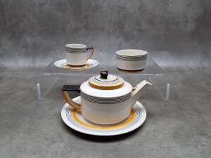 Royal Doulton 'Marquis' Art Deco porcelain pieces