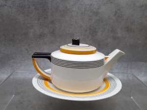 Royal Doulton 'Marquis' Art Deco porcelain pieces - 2