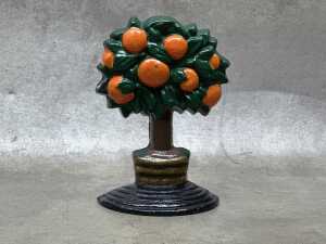 Three cast iron door stops - 3