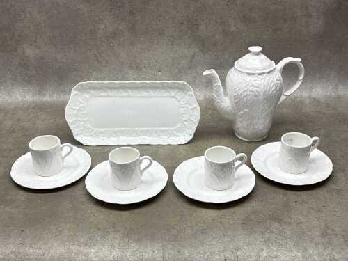 Wedgwood 'Countryware' coffee and sandwich setting for four