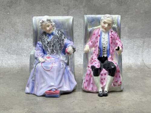 Two Royal Doulton porcelain figures