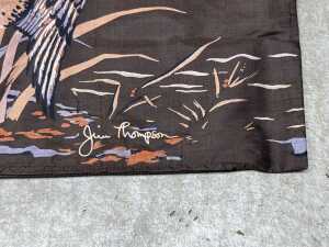 Two Jim Thompson mid-century printed silk cushion covers - 3