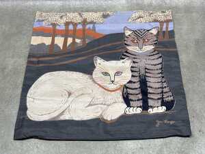 Two Jim Thompson mid-century printed silk cushion covers - 4