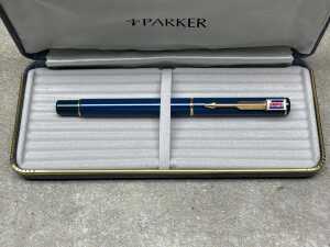 Two Parker pens, including 1 fountain pen - 4