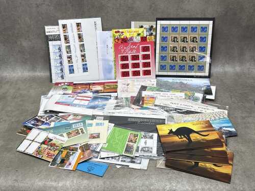 Australia Post stamp packs and postage
