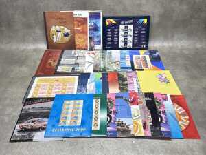 Australia Post large format folders with commemorative minisheets