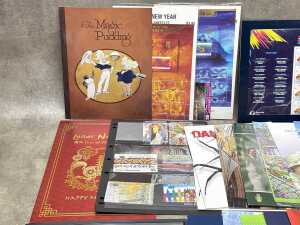Australia Post large format folders with commemorative minisheets - 2