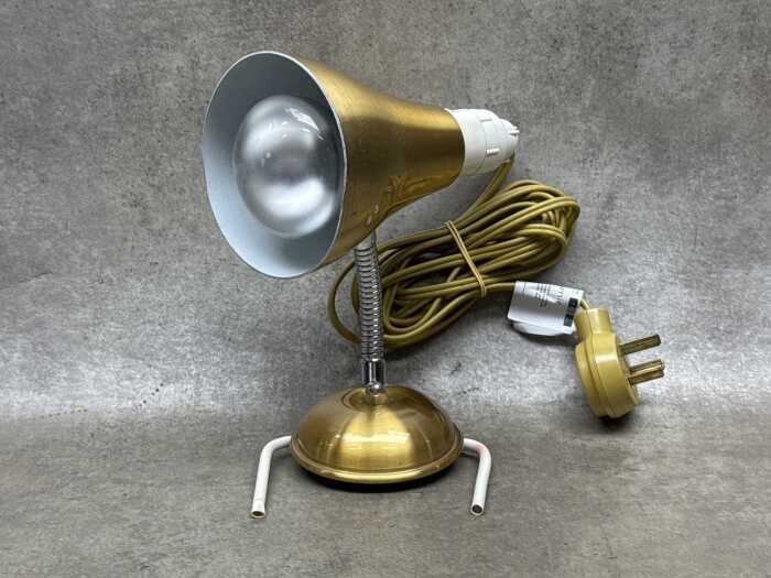 Anodised aluminium headboard lamp