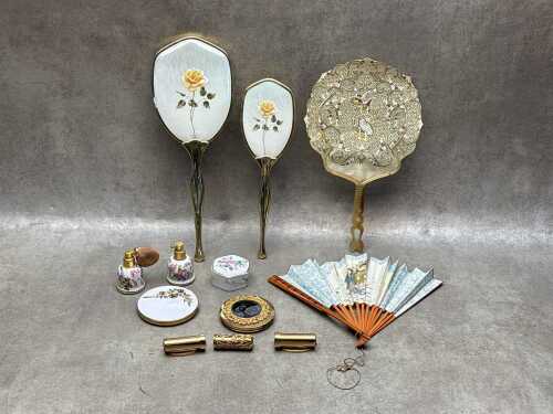 Dressing table and vanity items, including Straton