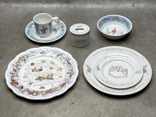 Royal Doulton and Wedgwood nurseryware porcelain