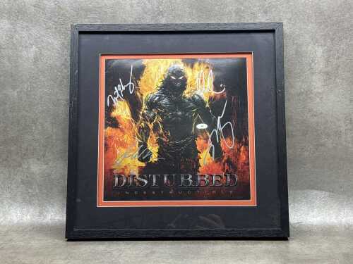 Disturbed 'Indestructible' framed LP cover