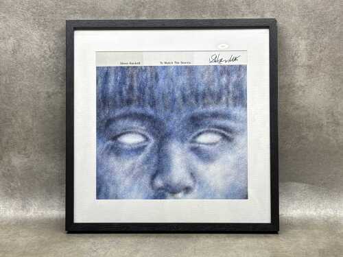 Steve Hackett 'To Watch the Storms' framed art card