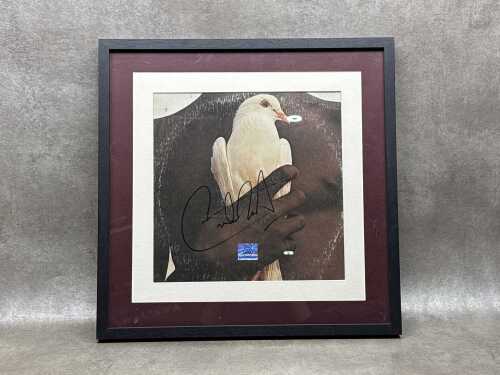 Santana 'Greatest Hits' framed LP cover