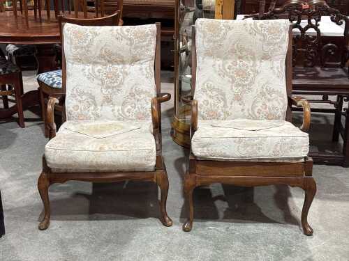 Pair of 1950's armchairs