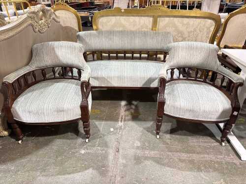 Victorian three-piece salon suite
