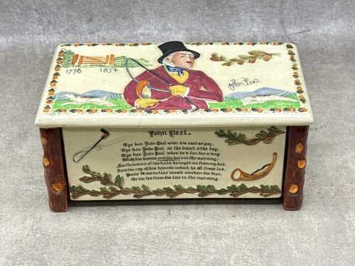Crown Devon Feldings musical cigarette box