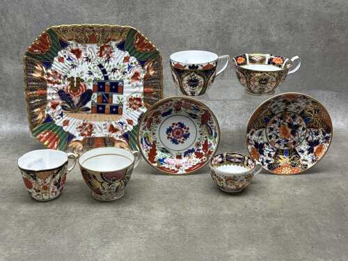 Mainly antique Royal Crown Derby porcleain pieces