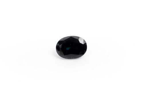 An oval Australian sapphire
