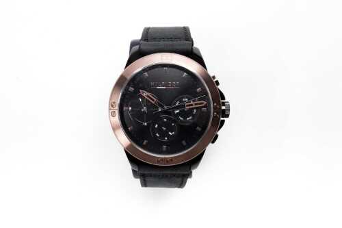 A Tommy Hilfiger Harley chronograph quartz watch